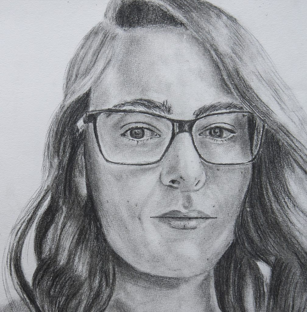 Portrait Severine de souvenirs & pinceaux